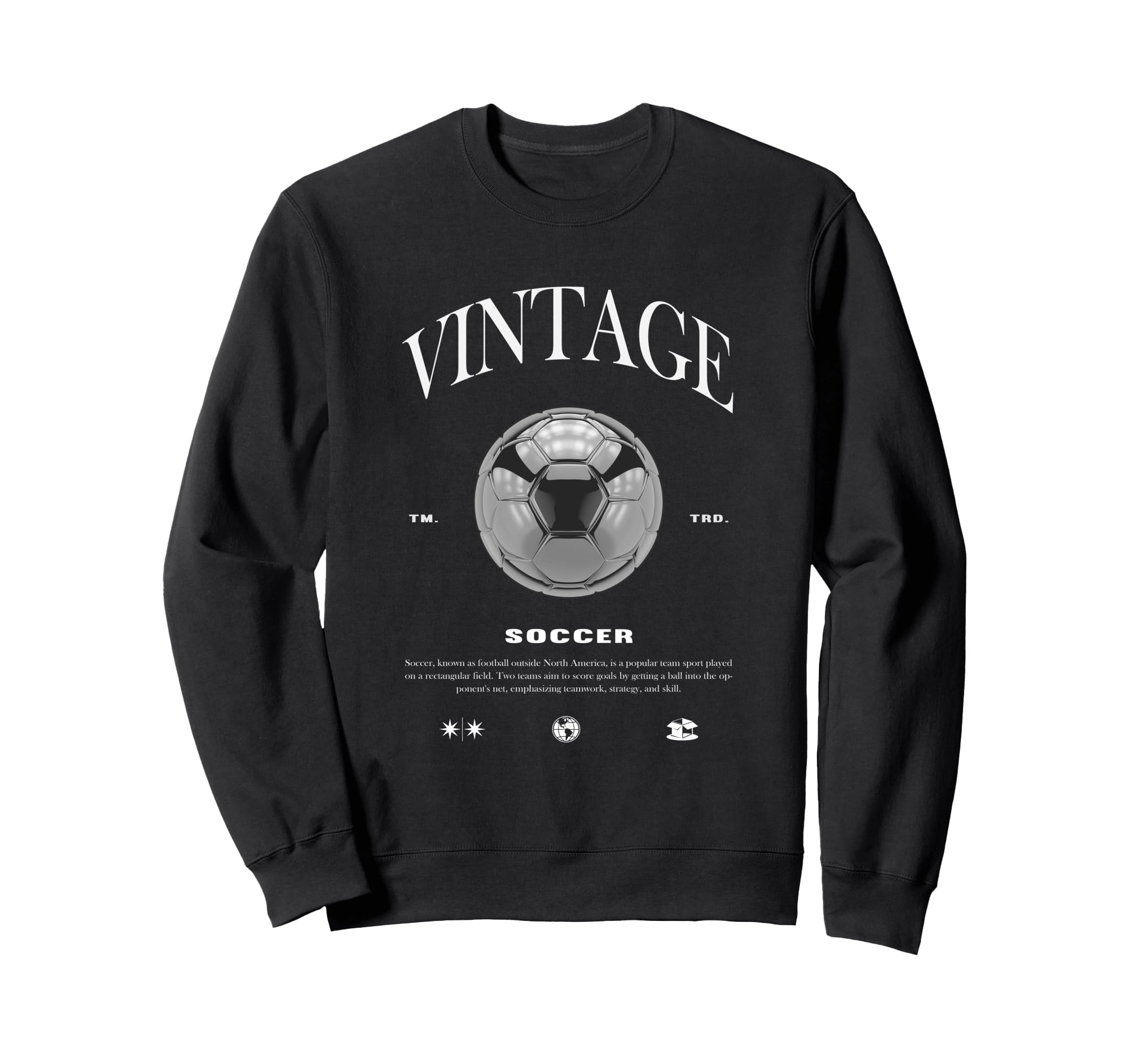 Soccer Sweatshirt - Fun Novelty Design Men Women