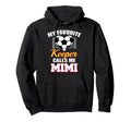 My Favorite Keeper Calls Me Mimi Hoodie - Custom Art Print for Adults