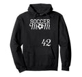 Soccer Mom Jersey Number 42 Favorite Hoodie - Aesthetic Graphic Men Women