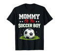 Mommy Soccer Proud Mom Soccer T-Shirt - Casual Everyday Wear Men Women