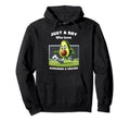 Just Who Loves Avocado And Soccer Funny Hoodie - Unique Graphic Unisex