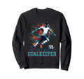 Soccer Goalkeeper Fullback Sweatshirt - Aesthetic Graphic for Adults