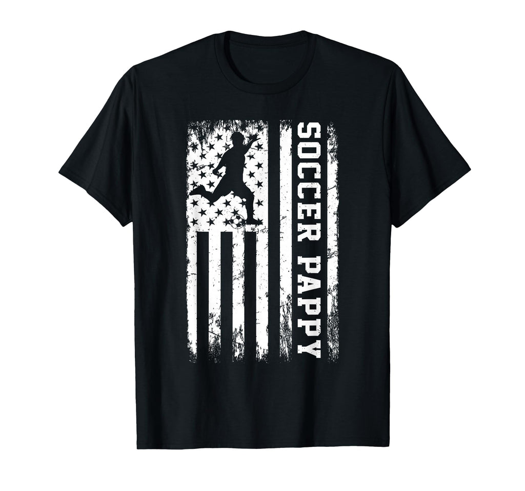 Soccer Pappy Usa American Flag T-Shirt - Custom Art Print for Adults