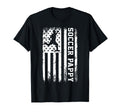 Soccer Pappy Usa American Flag T-Shirt - Custom Art Print for Adults