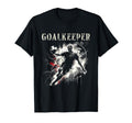 Zombie Goalkeeper Creepy Soccer T-Shirt - Streetwear Style for Adults