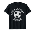 Cape May County Soccer Distressed 90S T-Shirt - Custom Art Print Men Women