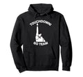 Baseball Soccer Mash Up Touchdown Go Team Hoodie - Aesthetic Graphic Unisex