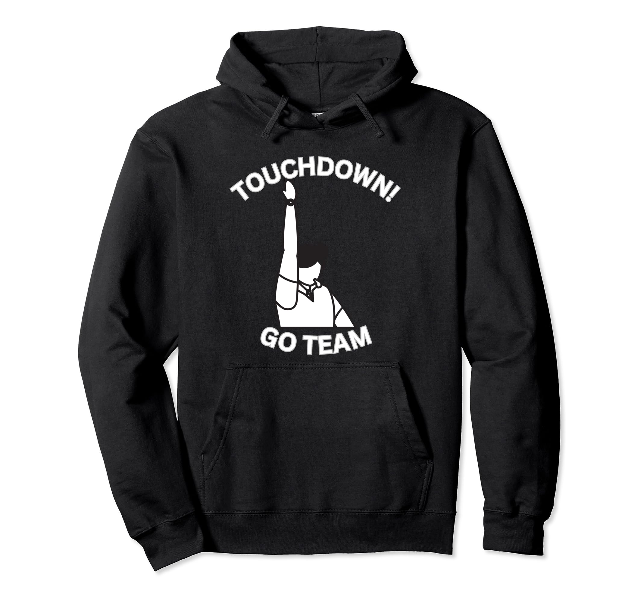 Baseball Soccer Mash Up Touchdown Go Team Hoodie - Aesthetic Graphic Unisex