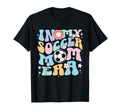 My Soccer Mom Era Groovy Soccer Mama T-Shirt - Fun Novelty Design Men Women