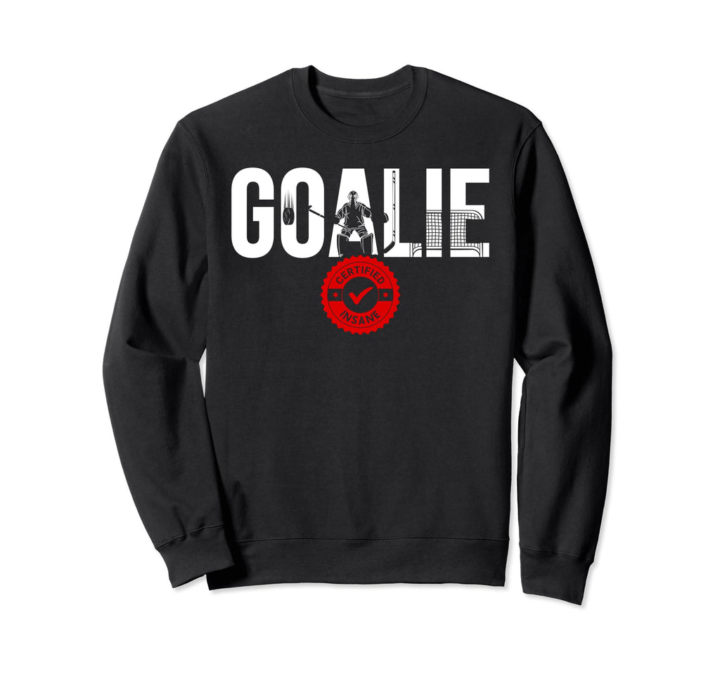 Ice Hockey Goalie Ice Hockey Sweatshirt - Graphic Print Men Women