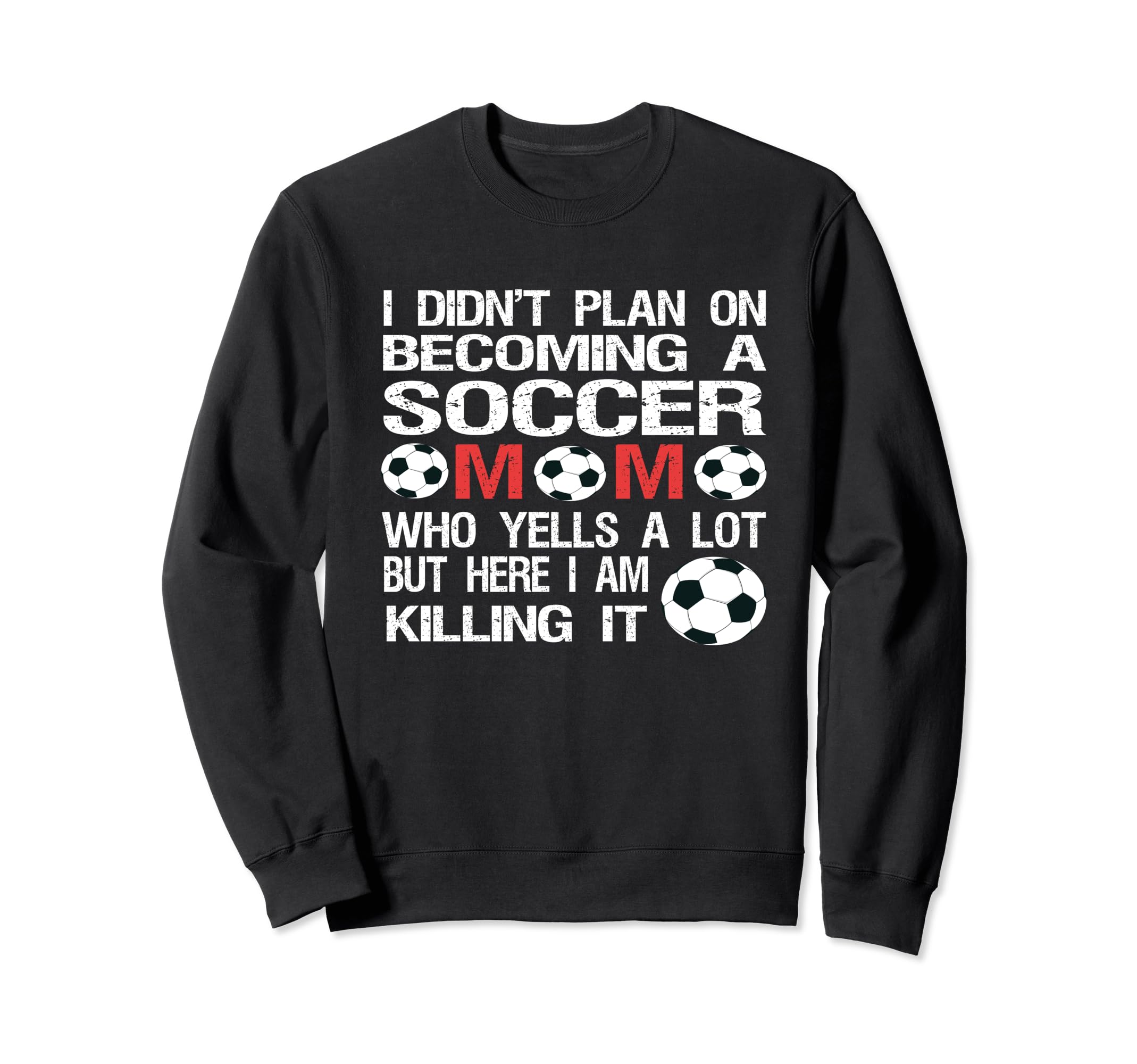 Funny I Didnt Plan Becoming Sweatshirt - Casual Everyday Wear for Adults