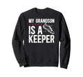 Soccer Keeper Grandpa Soccer Goalie Sweatshirt - Streetwear Style Unisex