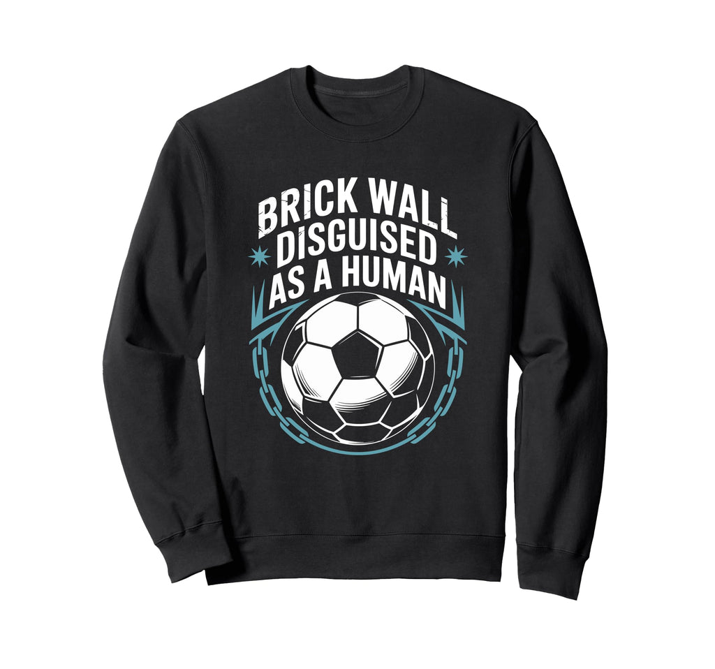 Coach Soccer Player Brick Wall Sweatshirt - Streetwear Style for Adults