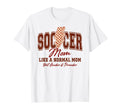 Soccer Mama Biggest Fan Soccer Mom T-Shirt - Custom Art Print for Adults