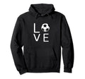 I Love Soccer Hoodie - Custom Art Print for Adults