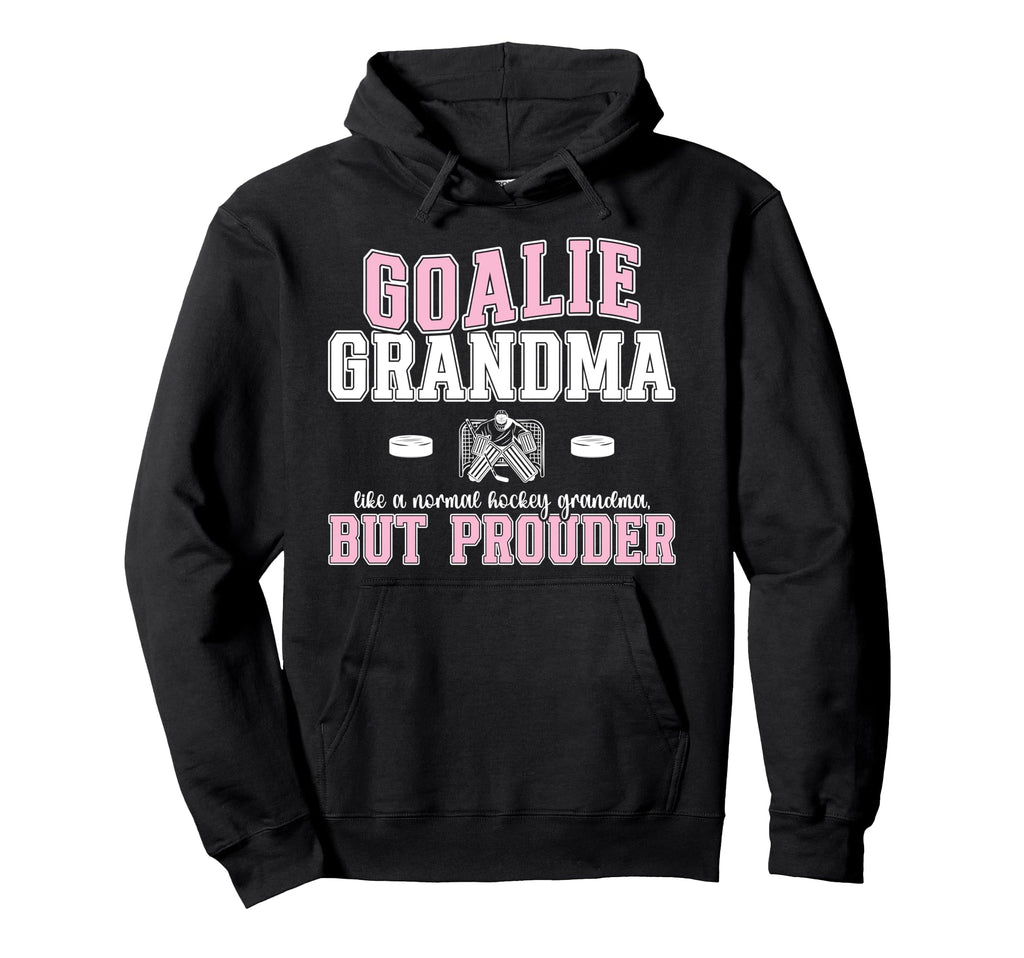 Hockey Goalie Grandma Hockey Keeper Hoodie - Trendy Graphic for Adults