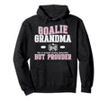 Hockey Goalie Grandma Hockey Keeper Hoodie - Trendy Graphic for Adults