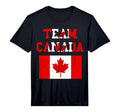 Team Canada Maple Leaf Canadian Soccer T-Shirt - Unique Graphic Unisex