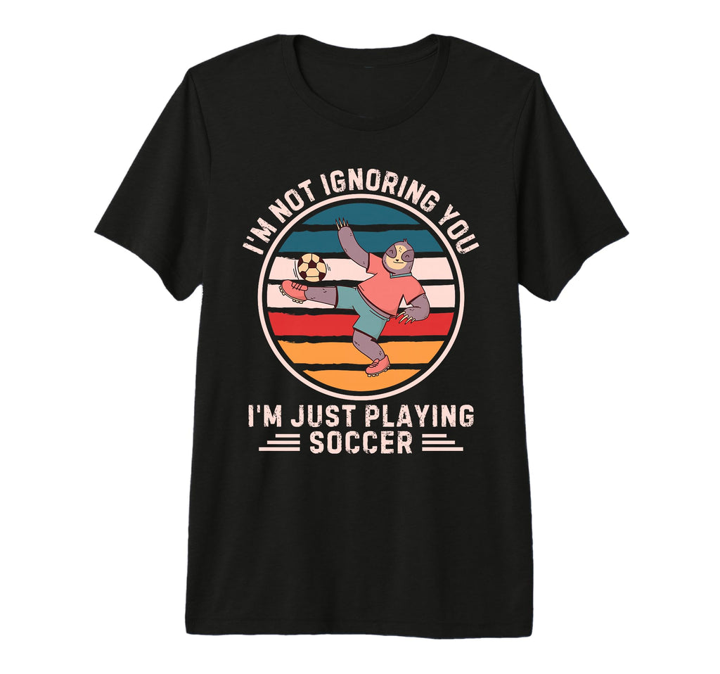 Sloth Im Not Ignoring You Im Just T-Shirt - Minimalist Print Unisex