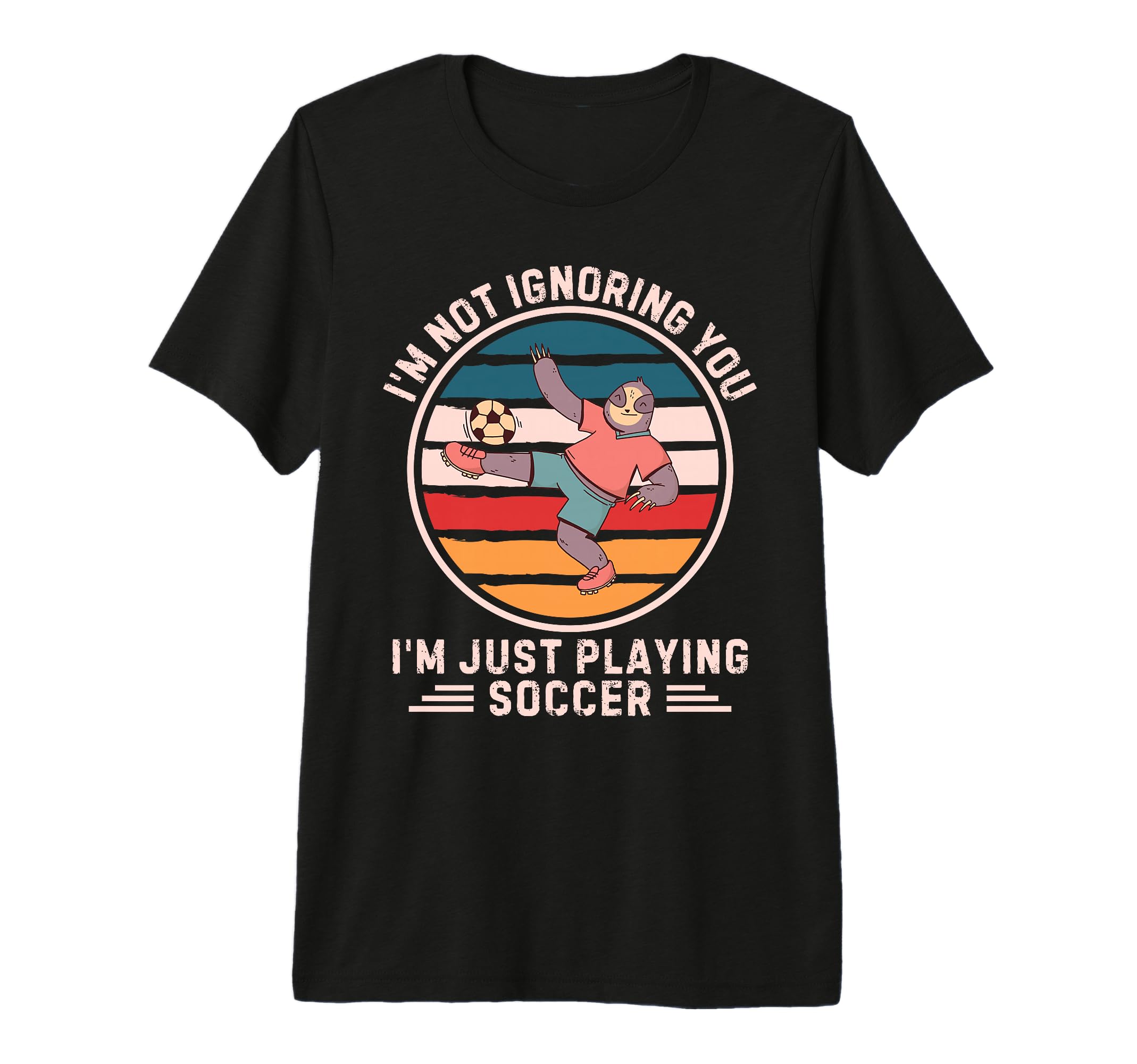Sloth Im Not Ignoring You Im Just T-Shirt - Minimalist Print Unisex