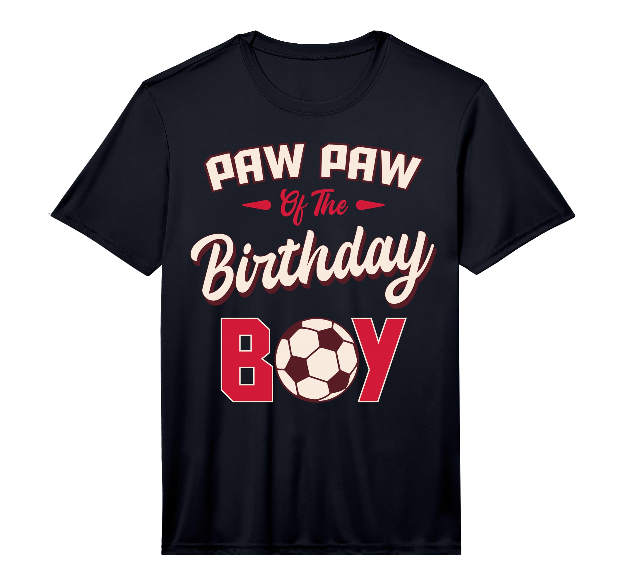 Paw Paw Birthday Soccer Player Bday T-Shirt - Streetwear Style Unisex
