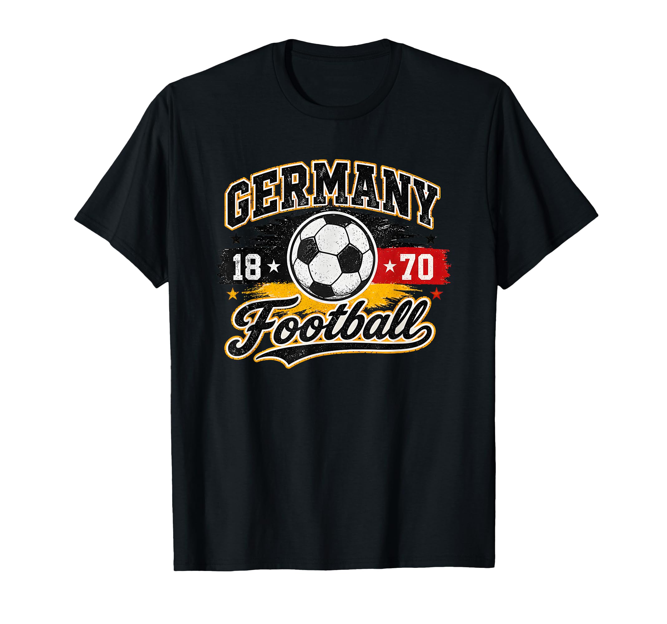 Germany Football Tradition 1870 Soccer T-Shirt - Streetwear Style Unisex