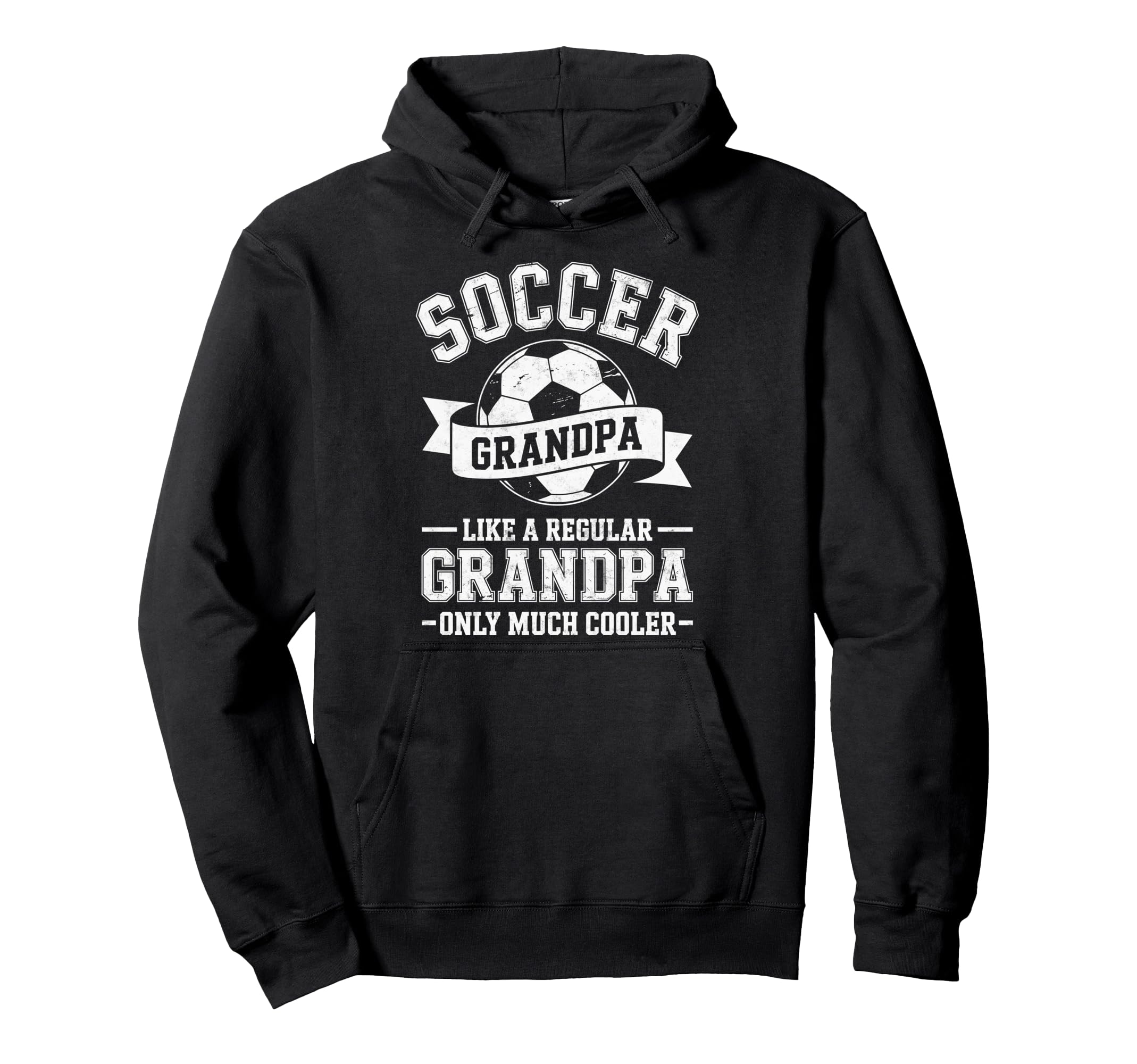 Soccer Player Grandpa Like Regular Hoodie - Streetwear Style for Adults