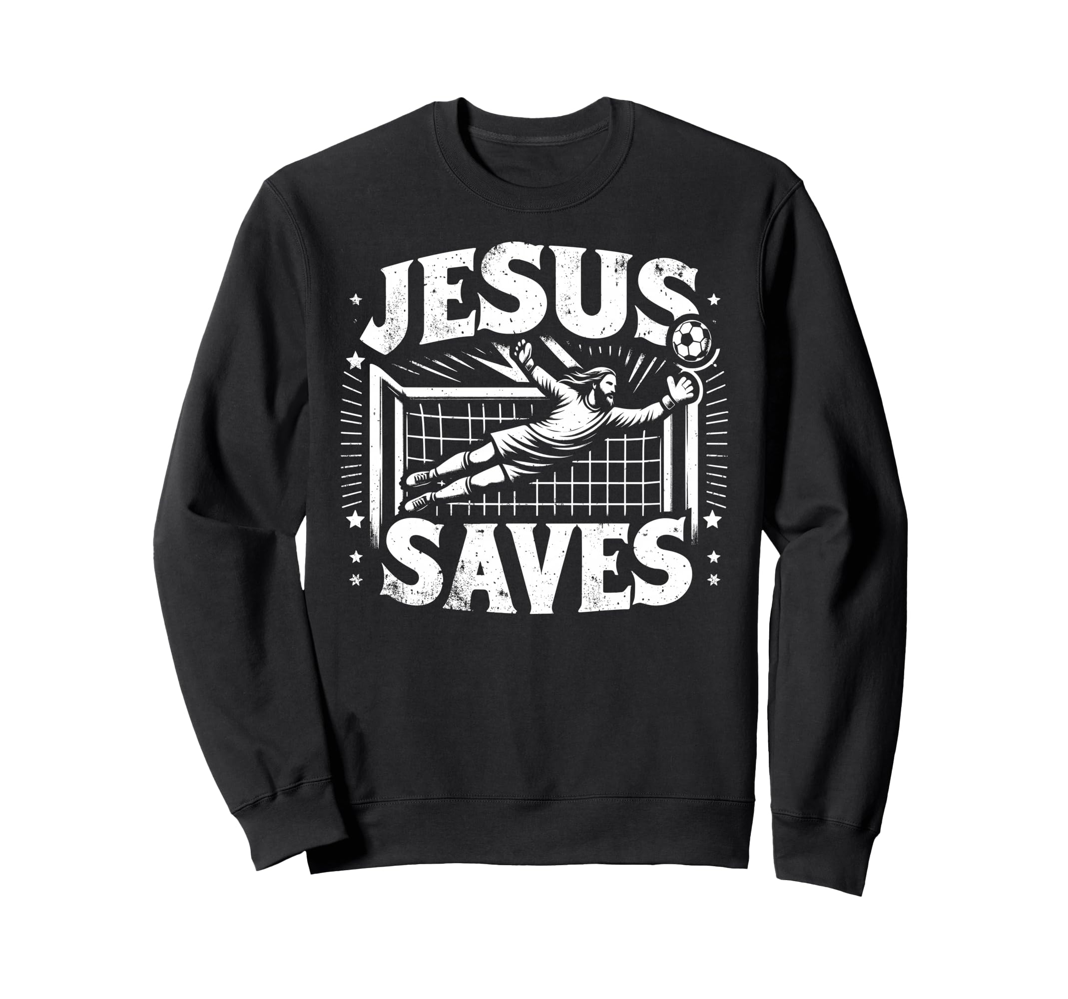 C J S Religious Christian Sweatshirt - Casual Everyday Wear Men Women