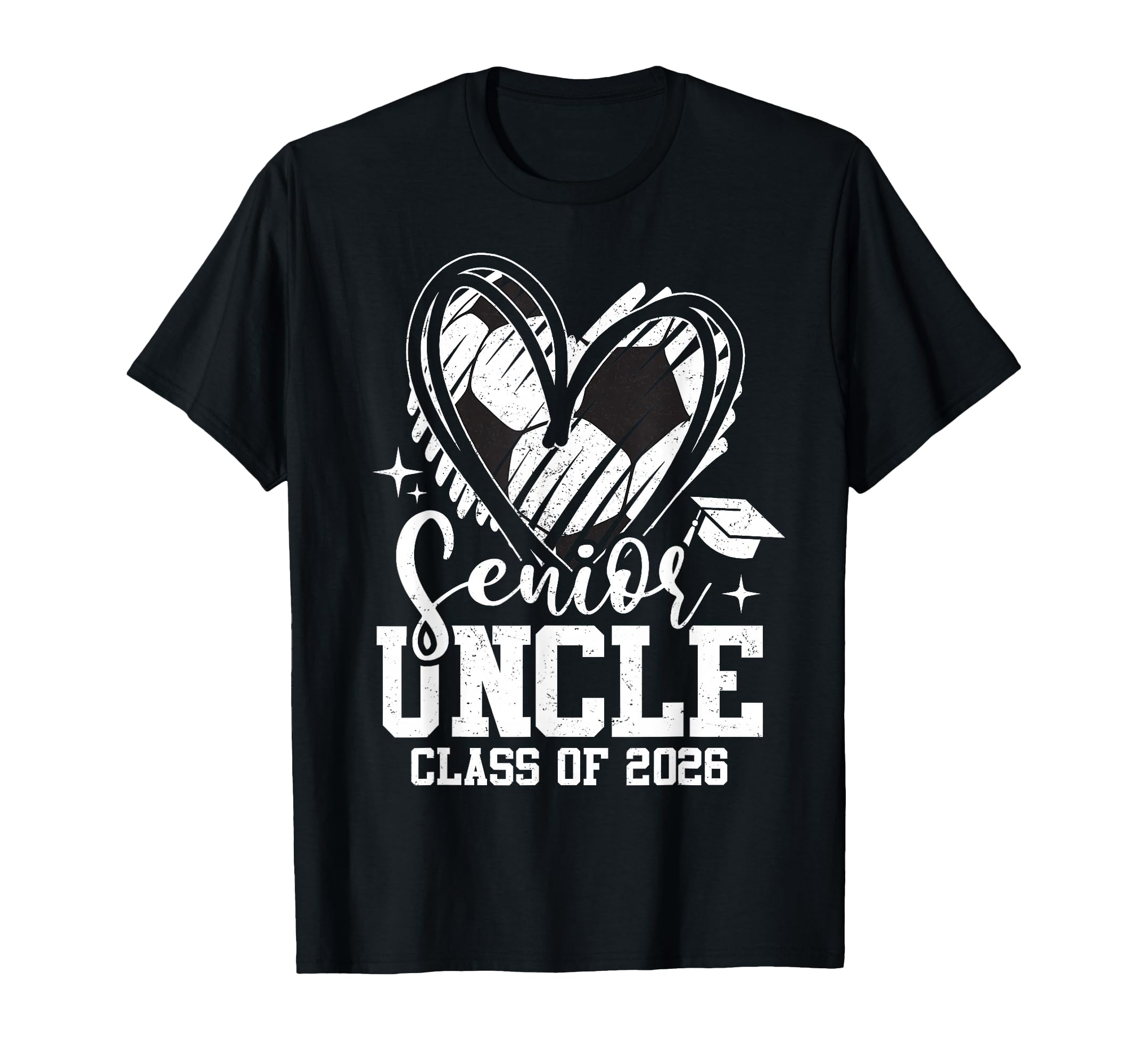 Senior Uncle Class 2026 Soccer T-Shirt - Streetwear Style Men Women