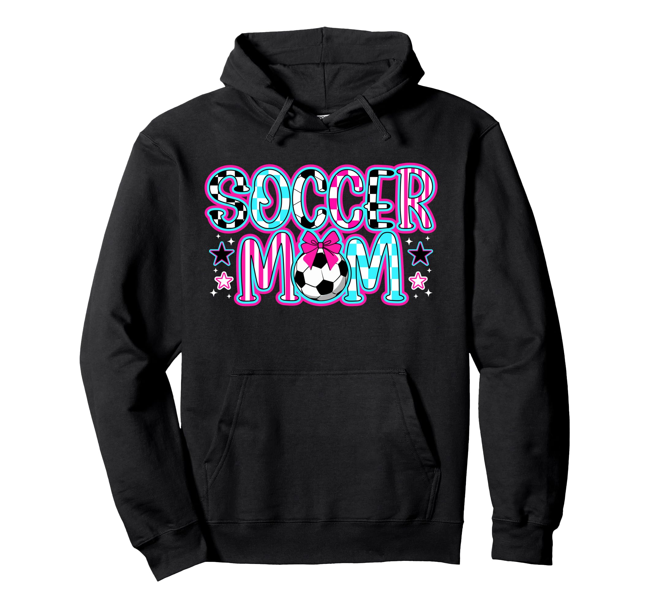 Soccer Mom Soccer Player Mama Coquette Hoodie - Streetwear Style Unisex