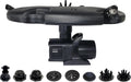 HALF OFF PONDS Floating Fountain – 1.5 HP Pond Aerator with 200' Cord – 12,500 GPH Water Pump –11 Spray Patterns - Energy-Efficient - White LED Lights - for Large Ponds, Lakes & Water Gardens