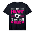 My Heart Is That Field I Soccer T-Shirt - Graphic Print Men Women
