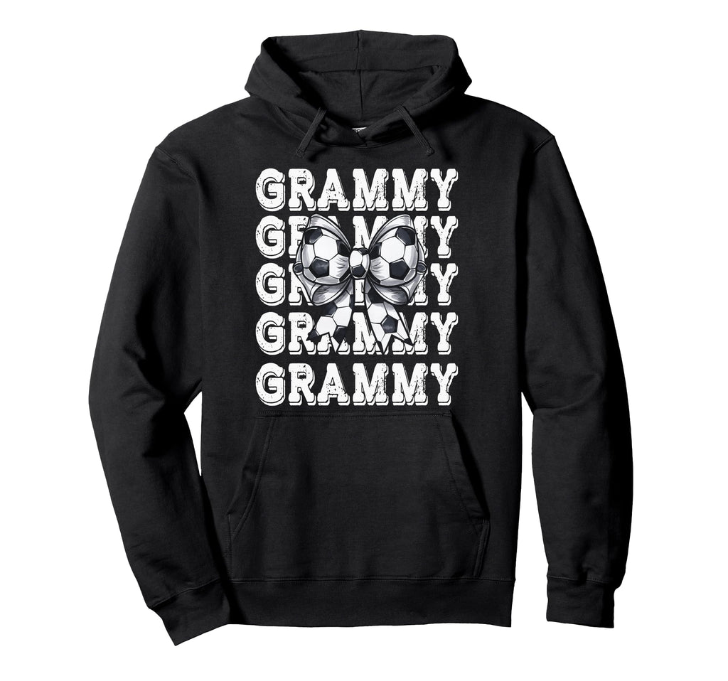 Coquette Soccer Grammy Matching Hoodie - Custom Art Print for Adults