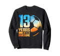 13Th Birthday Soccer Player Football Sweatshirt - Unique Graphic Men Women