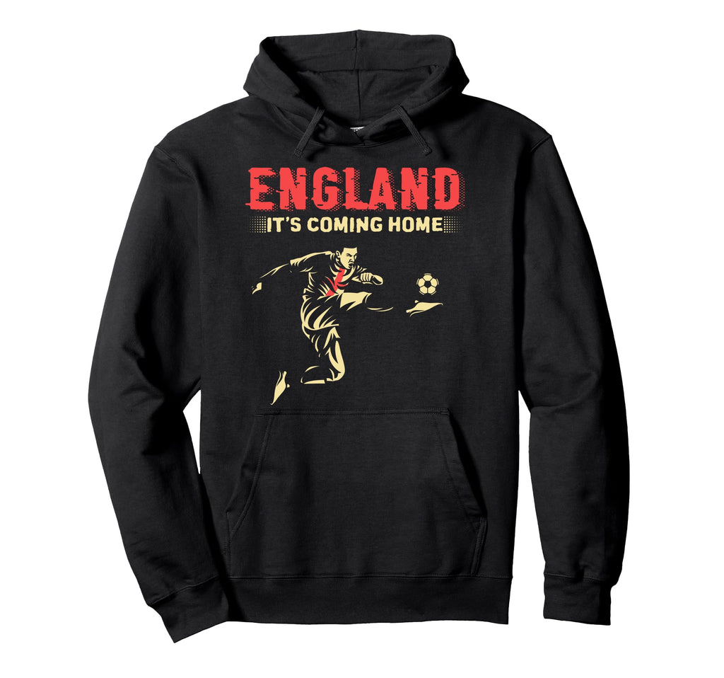 England Coming Home Football Soccer Player Hoodie - Unique Graphic Unisex