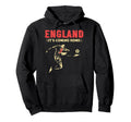 England Coming Home Football Soccer Player Hoodie - Unique Graphic Unisex