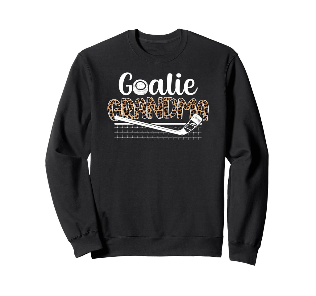 Ice Hockey Goalie Grandma Hockey Sweatshirt - Streetwear Style for Adults