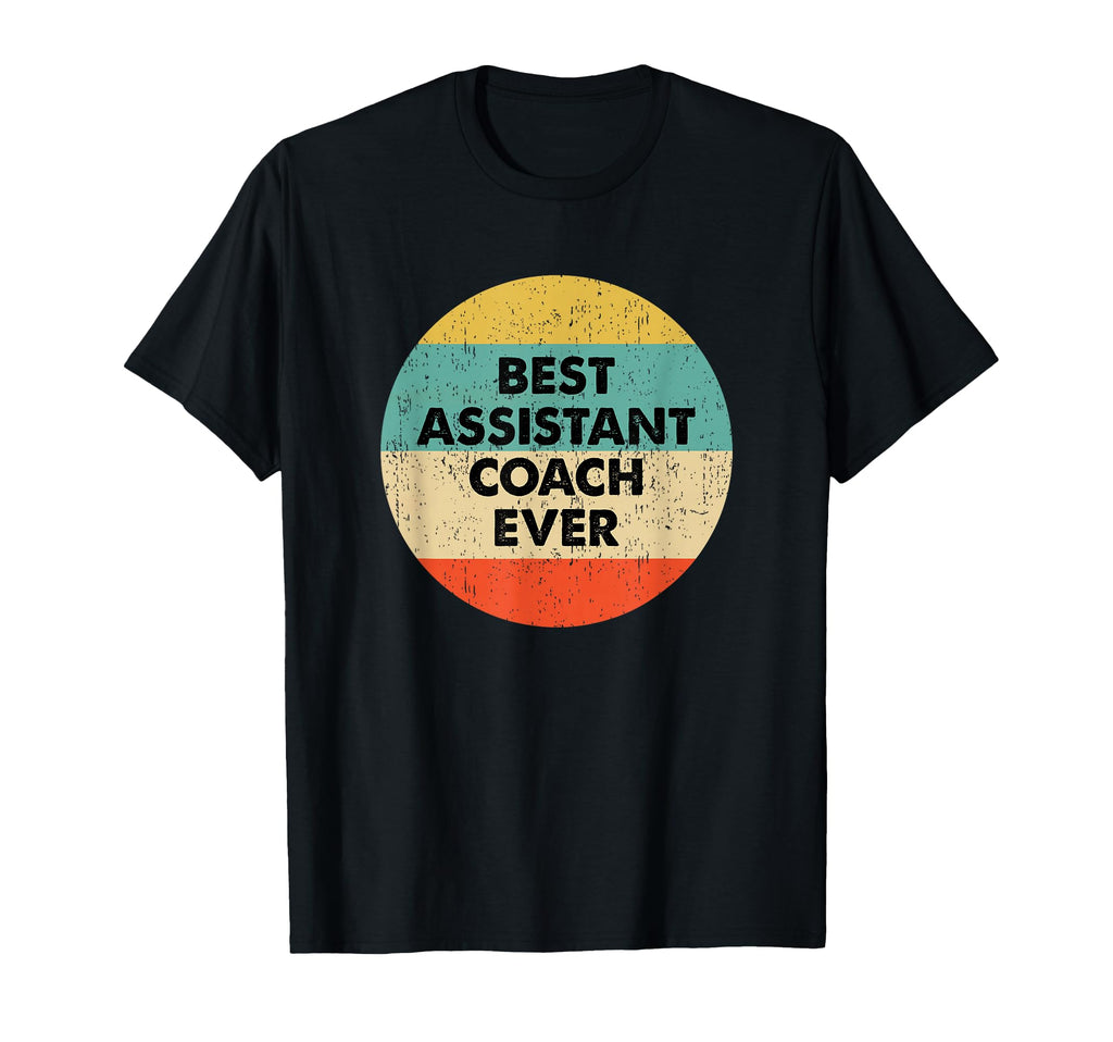 Assistant Coach Best Assistant Coach T-Shirt - Fun Novelty Design Unisex