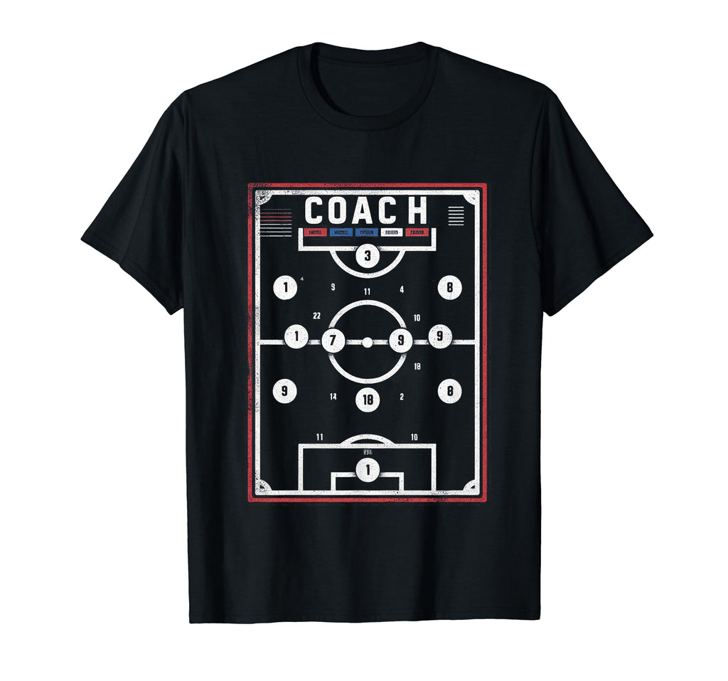 Soccer Coach Training Coaching Football T-Shirt - Unique Graphic Men Women