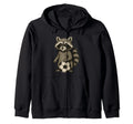 Raccoon Soccer Raccoons Hoodie - Novelty Apparel Men Women