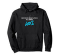Soccer Is What Life Is All About 100 Hoodie - Novelty Apparel for Adults