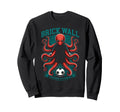 Soccer Player Octopus Soccer Sweatshirt - Custom Art Print for Adults