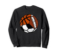 Football Soccer Basketball Player Sweatshirt - Casual Everyday Wear Unisex