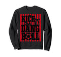 Kick Dang Ball Soccer Mom Coquette Sweatshirt - Trendy Graphic Unisex