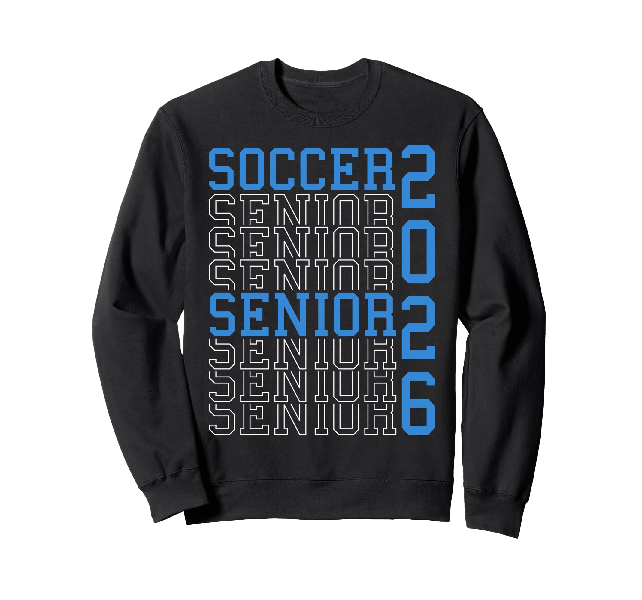 Soccer Senior Night Soccer Sweatshirt - Fun Novelty Design for Adults