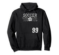Number 99 Soccer Mom Mothers Day 99 Hoodie - Aesthetic Graphic Men Women