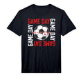 Game Day Soccer Heart Soccer Game Day T-Shirt - Aesthetic Graphic Unisex