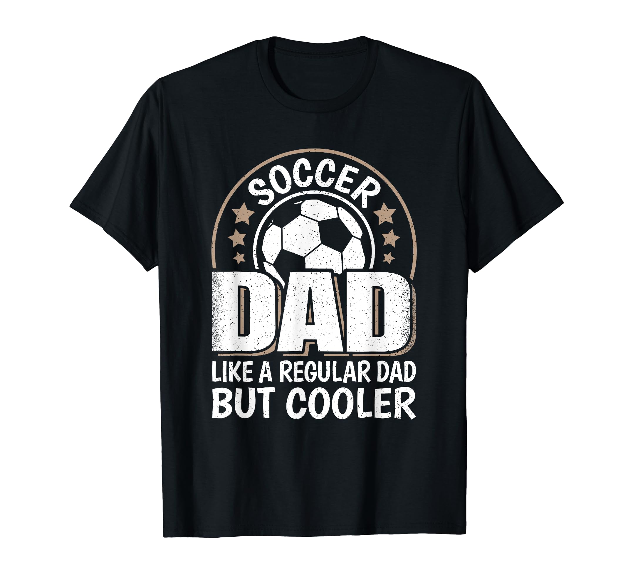 Soccer Dad Like Regular Dad But Cooler T-Shirt - Custom Art Print Unisex