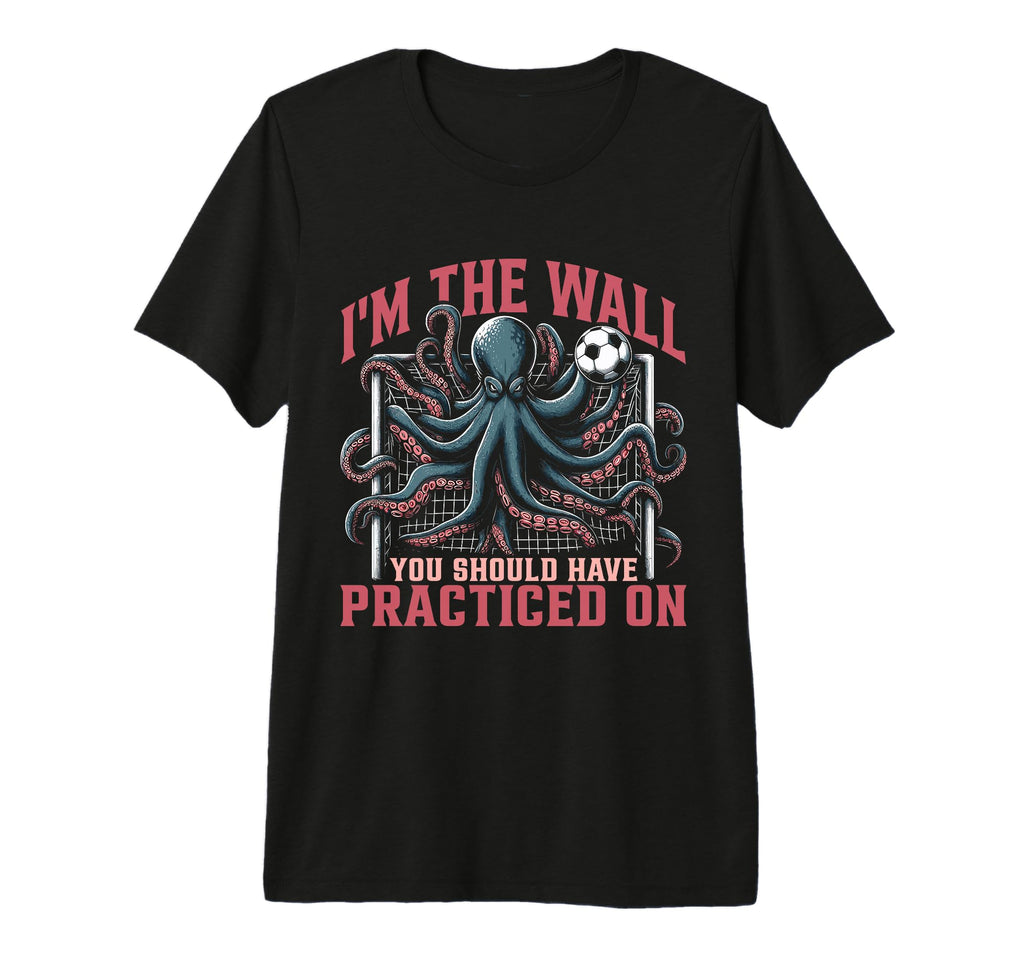 Goalkeeper Octopus Soccer Goalie Tri T-Shirt - Custom Art Print for Adults