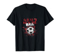 Just Kick Ball Soccer Gifts T-Shirt - Minimalist Print Men Women
